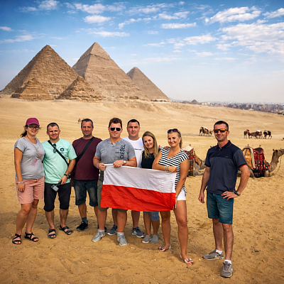 Kair (samolotem 285 $/ autokar 110 $) z polskim przewodnikiem  ____________________________________________________________